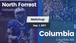 Matchup: North Forrest High vs. Columbia  2016