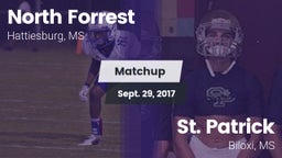 Matchup: North Forrest High vs. St. Patrick  2016