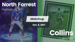 Matchup: North Forrest High vs. Collins  2016