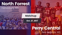 Matchup: North Forrest High vs. Perry Central  2016