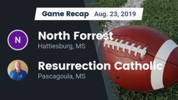 Recap: North Forrest  vs. Resurrection Catholic  2019