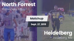 Matchup: North Forrest High vs. Heidelberg  2019