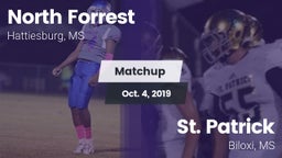 Matchup: North Forrest High vs. St. Patrick  2019