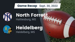 Recap: North Forrest  vs. Heidelberg  2022