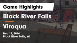 Black River Falls  vs Viroqua Game Highlights - Dec 13, 2016