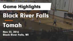 Black River Falls  vs Tomah  Game Highlights - Nov 22, 2016