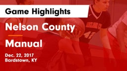 Nelson County  vs Manual Game Highlights - Dec. 22, 2017