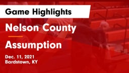 Nelson County  vs Assumption  Game Highlights - Dec. 11, 2021