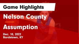 Nelson County  vs Assumption  Game Highlights - Dec. 10, 2022