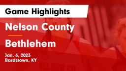 Nelson County  vs Bethlehem  Game Highlights - Jan. 6, 2023