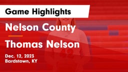 Nelson County  vs Thomas Nelson  Game Highlights - Dec. 12, 2023