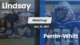 Matchup: Lindsay vs. Perrin-Whitt  2017
