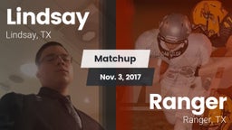 Matchup: Lindsay vs. Ranger  2017