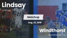 Matchup: Lindsay vs. Windthorst  2018