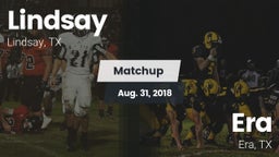 Matchup: Lindsay vs. Era  2018