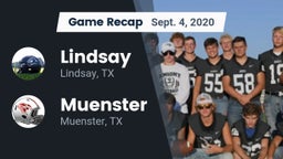 Recap: Lindsay  vs. Muenster  2020