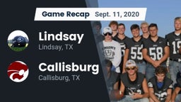 Recap: Lindsay  vs. Callisburg  2020