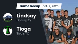 Recap: Lindsay  vs. Tioga  2020