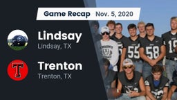 Recap: Lindsay  vs. Trenton  2020