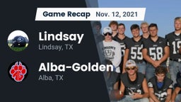 Recap: Lindsay  vs. Alba-Golden  2021