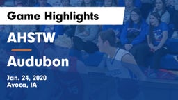 AHSTW  vs Audubon  Game Highlights - Jan. 24, 2020