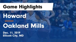 Howard  vs Oakland Mills  Game Highlights - Dec. 11, 2019