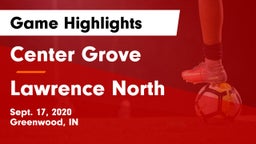 Center Grove  vs Lawrence North  Game Highlights - Sept. 17, 2020