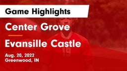 Center Grove  vs Evansille Castle Game Highlights - Aug. 20, 2022