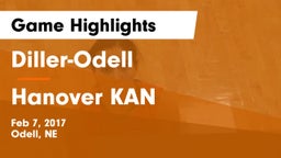 Diller-Odell  vs Hanover KAN Game Highlights - Feb 7, 2017