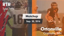 Matchup: RTR  vs. Ortonville  2016