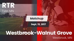Matchup: RTR  vs. Westbrook-Walnut Grove  2017