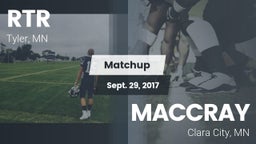 Matchup: RTR  vs. MACCRAY  2017
