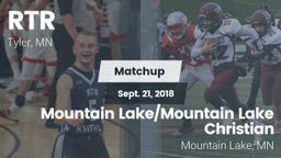 Matchup: RTR  vs. Mountain Lake/Mountain Lake Christian  2018