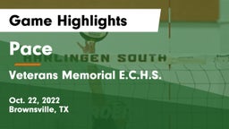 Pace  vs Veterans Memorial E.C.H.S. Game Highlights - Oct. 22, 2022