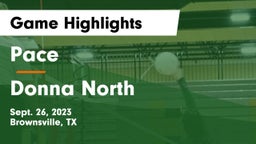 Pace  vs Donna North  Game Highlights - Sept. 26, 2023