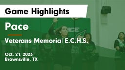 Pace  vs Veterans Memorial E.C.H.S. Game Highlights - Oct. 21, 2023