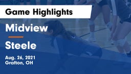 Midview  vs Steele  Game Highlights - Aug. 26, 2021
