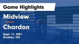 Midview  vs Chardon  Game Highlights - Sept. 11, 2021