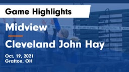 Midview  vs Cleveland John Hay Game Highlights - Oct. 19, 2021