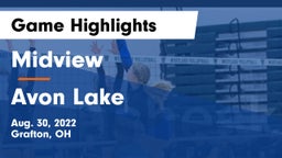 Midview  vs Avon Lake  Game Highlights - Aug. 30, 2022