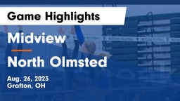 Midview  vs North Olmsted  Game Highlights - Aug. 26, 2023