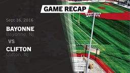 Recap: Bayonne  vs. Clifton  2016