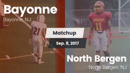Matchup: Bayonne  vs. North Bergen  2017