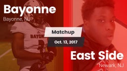 Matchup: Bayonne  vs. East Side  2017