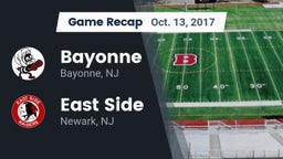 Recap: Bayonne  vs. East Side  2017