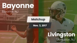 Matchup: Bayonne  vs. Livingston  2017