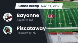 Recap: Bayonne  vs. Piscataway  2017