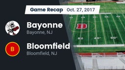 Recap: Bayonne  vs. Bloomfield  2017