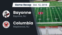 Recap: Bayonne  vs. Columbia  2018
