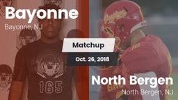 Matchup: Bayonne  vs. North Bergen  2018